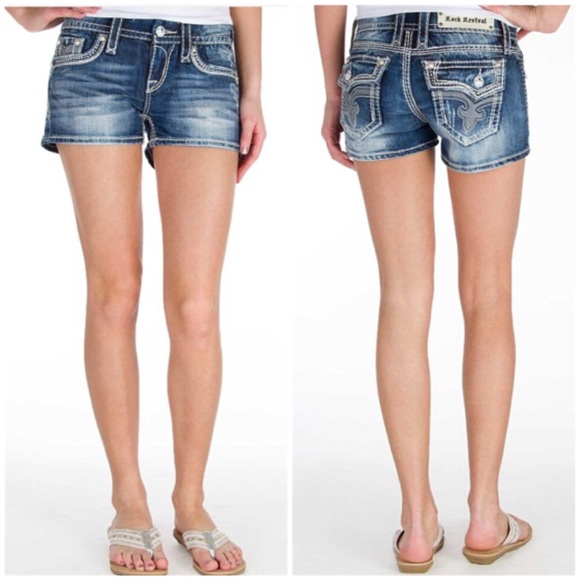 Rock Revival Pants - Rock Revival Kai Stretch Shorts
